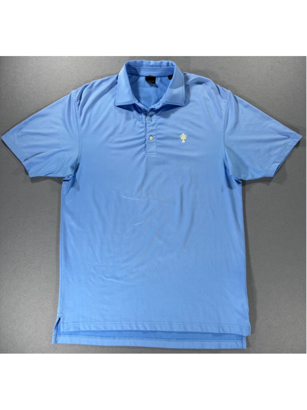 Dunning Blue Golf Polo Large